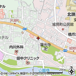 長崎県諫早市城見町13-10周辺の地図