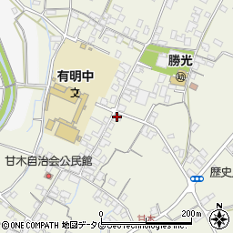 長崎県島原市有明町大三東戊1593周辺の地図