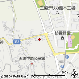 熊本県熊本市北区貢町1028-3周辺の地図