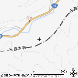 大分県佐伯市直川大字仁田原2791-1周辺の地図