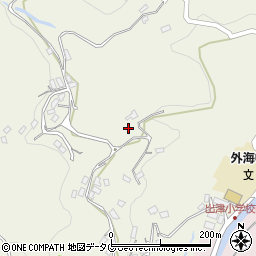 長崎県長崎市西出津町2092周辺の地図