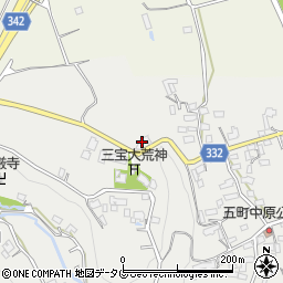 熊本県熊本市北区貢町1184周辺の地図