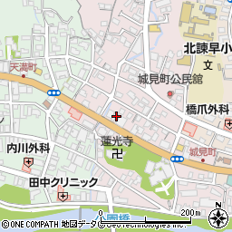 長崎県諫早市城見町24-35周辺の地図