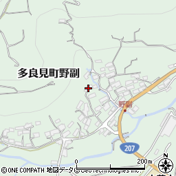 長崎県諫早市多良見町野副438周辺の地図
