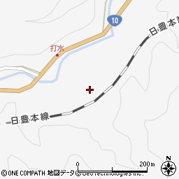 大分県佐伯市直川大字仁田原2742周辺の地図