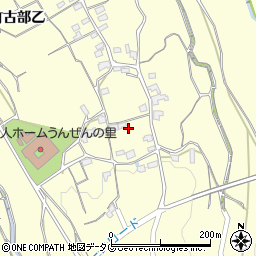 長崎県雲仙市瑞穂町古部乙433周辺の地図