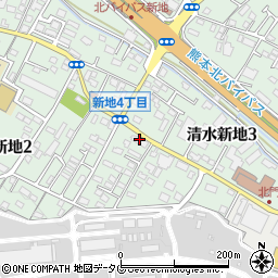 熊本未来クリニック周辺の地図