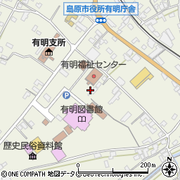 長崎県島原市有明町大三東戊1354周辺の地図