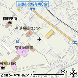 長崎県島原市有明町大三東戊1359周辺の地図