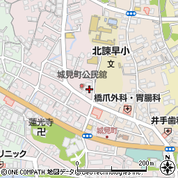 長崎県諫早市城見町27-11周辺の地図