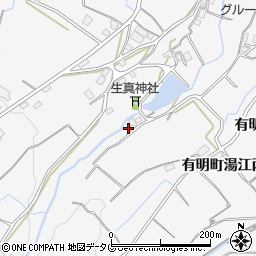 長崎県島原市有明町湯江甲1391-9周辺の地図