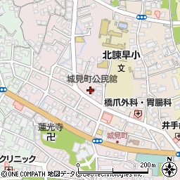 長崎県諫早市城見町27周辺の地図