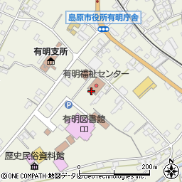 長崎県島原市有明町大三東戊1353周辺の地図