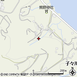 長崎県西彼杵郡時津町子々川郷1866周辺の地図