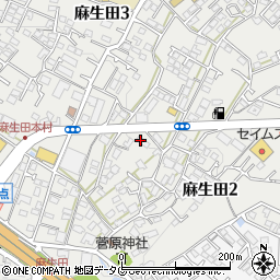スタジオマリオ熊本・麻生田店周辺の地図