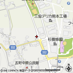 熊本県熊本市北区貢町1036周辺の地図