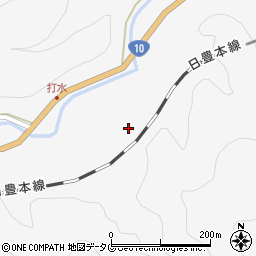 大分県佐伯市直川大字仁田原2737周辺の地図