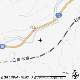 大分県佐伯市直川大字仁田原2716周辺の地図