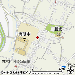 長崎県島原市有明町大三東戊1528周辺の地図