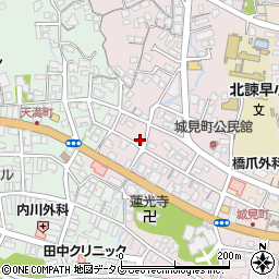長崎県諫早市城見町11-10周辺の地図
