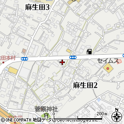 道とん堀麻生田店周辺の地図