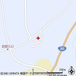 熊本県阿蘇郡高森町上色見2875周辺の地図