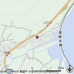 長崎県諫早市多良見町野副1220周辺の地図