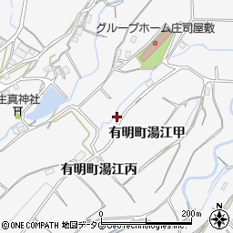 長崎県島原市有明町湯江甲1354-2周辺の地図