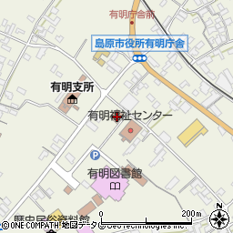 長崎県島原市有明町大三東戊1351周辺の地図