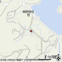長崎県西彼杵郡時津町子々川郷2165周辺の地図