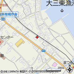 長崎県島原市有明町大三東戊64周辺の地図