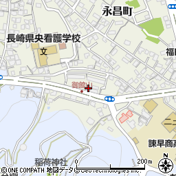 セブンイレブン諫早永昌町店周辺の地図