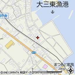 長崎県島原市有明町大三東戊9周辺の地図