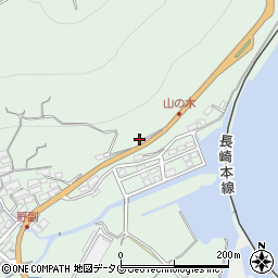 長崎県諫早市多良見町野副1220-4周辺の地図