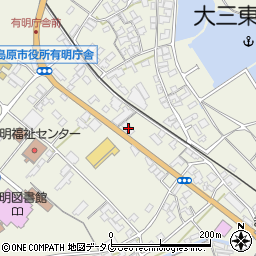 長崎県島原市有明町大三東戊87周辺の地図