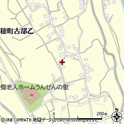 長崎県雲仙市瑞穂町古部乙448周辺の地図