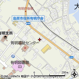 長崎県島原市有明町大三東戊113周辺の地図