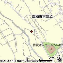 長崎県雲仙市瑞穂町古部乙1410周辺の地図