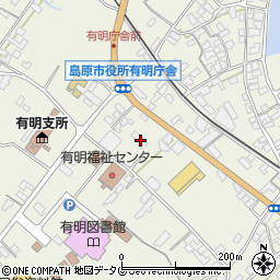 長崎県島原市有明町大三東戊117周辺の地図