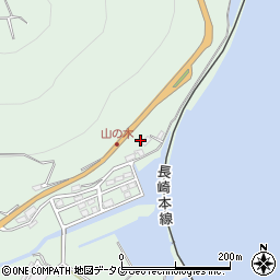 長崎県諫早市多良見町野副1239周辺の地図