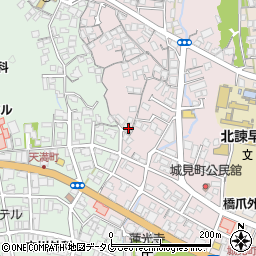 長崎県諫早市城見町3-23周辺の地図