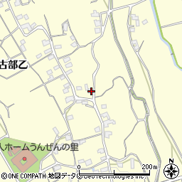 長崎県雲仙市瑞穂町古部乙475周辺の地図