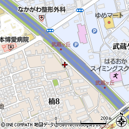 株式会社福岡機材　熊本営業所周辺の地図