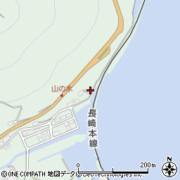 長崎県諫早市多良見町野副1238周辺の地図