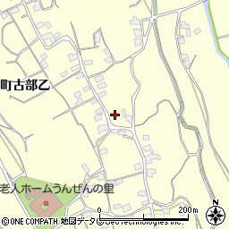 長崎県雲仙市瑞穂町古部乙474周辺の地図