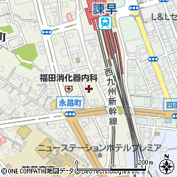 株式会社ヒューマンウェイブ長崎支店周辺の地図