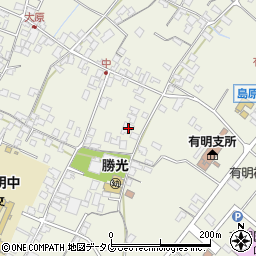 長崎県島原市有明町大三東戊1302周辺の地図