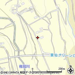 長崎県雲仙市瑞穂町古部甲844周辺の地図