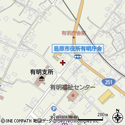 長崎県島原市有明町大三東戊454周辺の地図