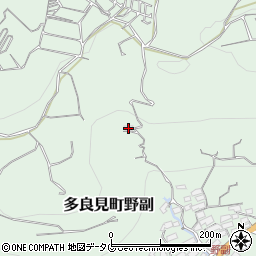 長崎県諫早市多良見町野副553周辺の地図